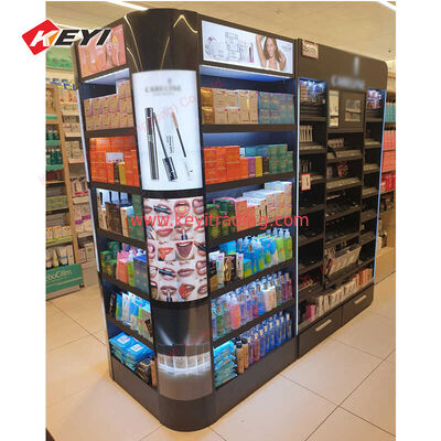 Display Rack Retail Store Furniture per saloni di bellezza