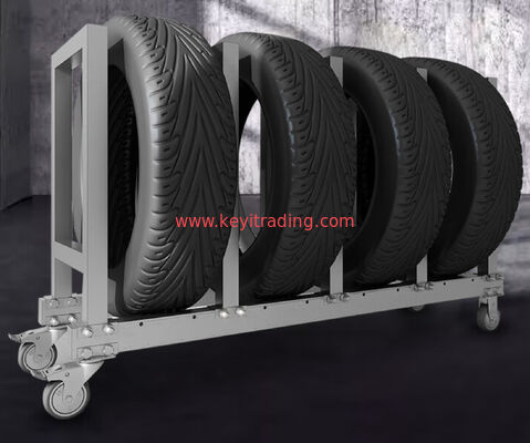 OEM china commercial foldable heavy duty truck tire rack tyre racking for tyre storage