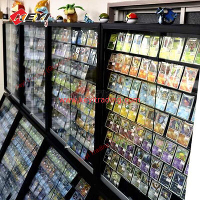 Custom Metal Acrylic Graded Baseball Card Display Case Wall Hanging Sports Card Display Frame For Collection Cards