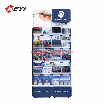 Pavimento dei negozi al dettaglio Stand di carta e cartoneria Rack per la visualizzazione delle penne a penna