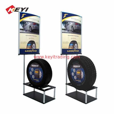 Wholesale Custom Floor Single Tire Display Stand For Trade Show