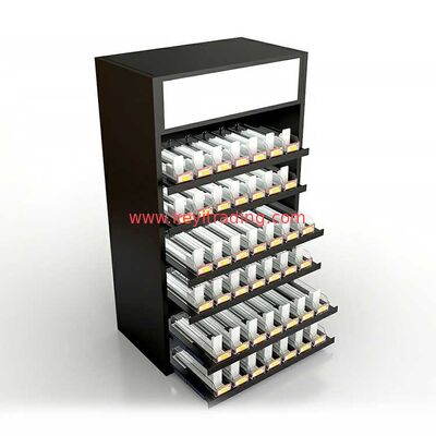 Tobacco Shop Countertop Cigarette Display Case with led Light box