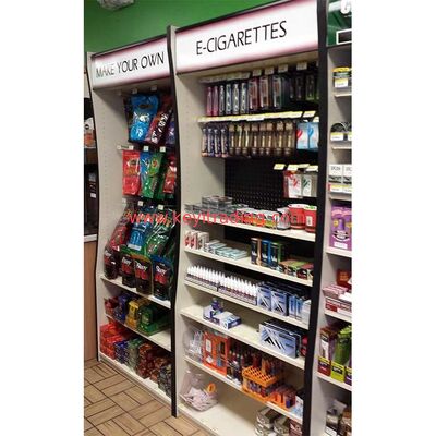 Tobacco Shop Display Furniture Floor Standing Cigarette Display Cabinet