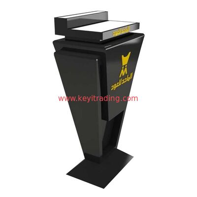 Display di profumo in legno di lusso indipendente con luce a led