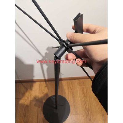 Height Adjustable Floor Hanging Lanyard Display Stand With head holder