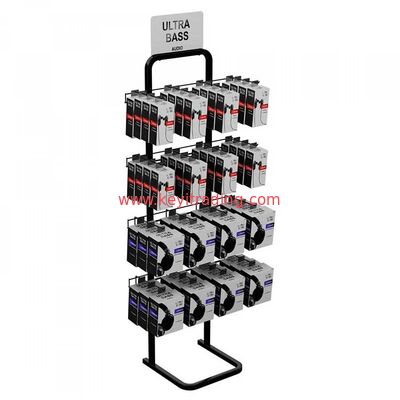 Floor Cell Phone Accessories Stand Hanging Headset Earphone Headphone Display Rack