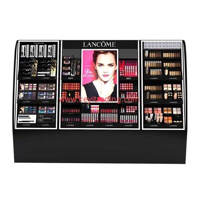 Vetrina per cosmetici, mobili per negozi di trucco, luce a led di lusso di grandi dimensioni
