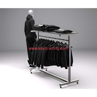 Custom Retail Shop Clothing Shelves Clothing Store Display Stands