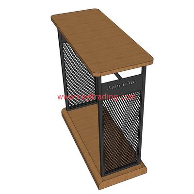 Espositore per magliette da pavimento per espositore in metallo per negozio di abbigliamento