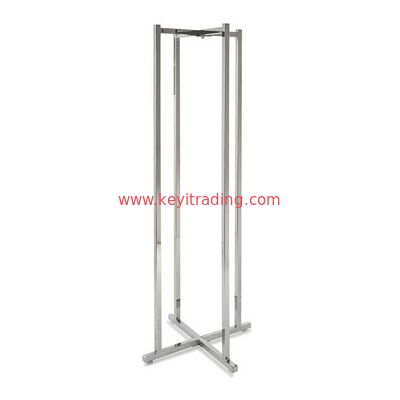 Bra Shop Knocked-Down Floor Standing Stainless Steel Underwear Display Rack